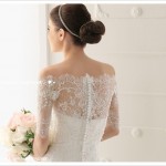 Свадебные платья с открытыми плечами